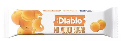 Diablo Baton fara zahar de cereale cu caise si invelis de iaurt, 30g