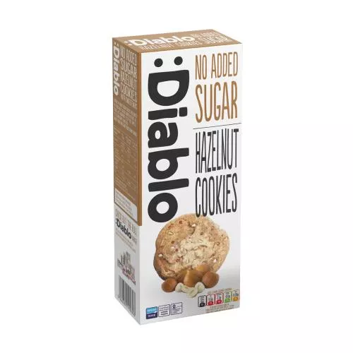 Diablo Biscuiti fara zahar cu alune, 135g