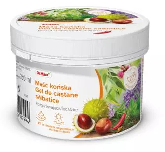 Dr.Max Gel de castane salbatice cu efect de incalzire​, 350ml