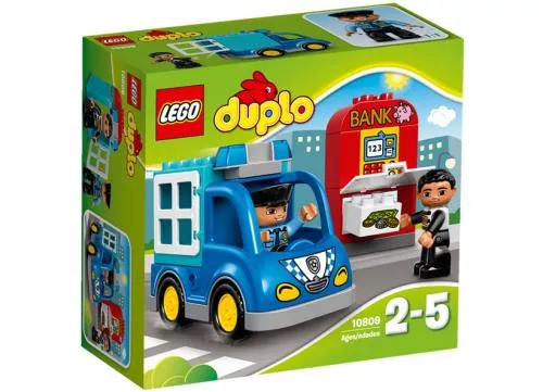 LEGO DUPLO - Patrula de politie (10809), 15 piese