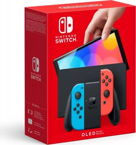 Nintendo Switch OLED Neon Blue/Neon Red