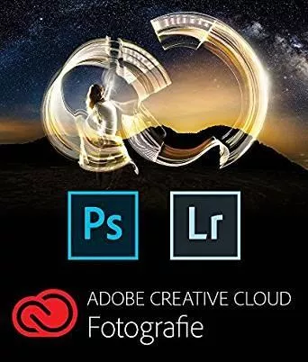 Adobe Creative Cloud Fotografie - Photoshop CC + Lightroom CC, Windows/Mac, 1 an